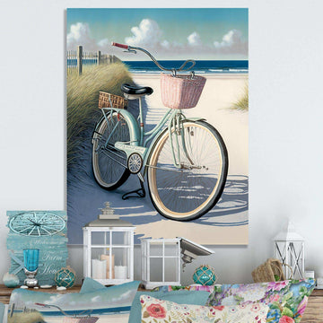 Bicycle At The Beach I
